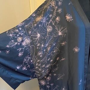 Victoria's Secret Navy Floral Robe